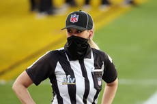 ‘Walk through that door. You belong’: Meet Sarah Thomas, the NFL’s pioneering female official