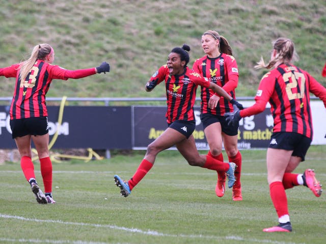 <p>Lewes FC in action in the FA Women’s Championship</p>
