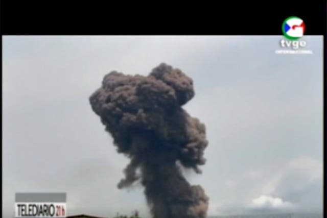 Equatorial Guinea-Explosions