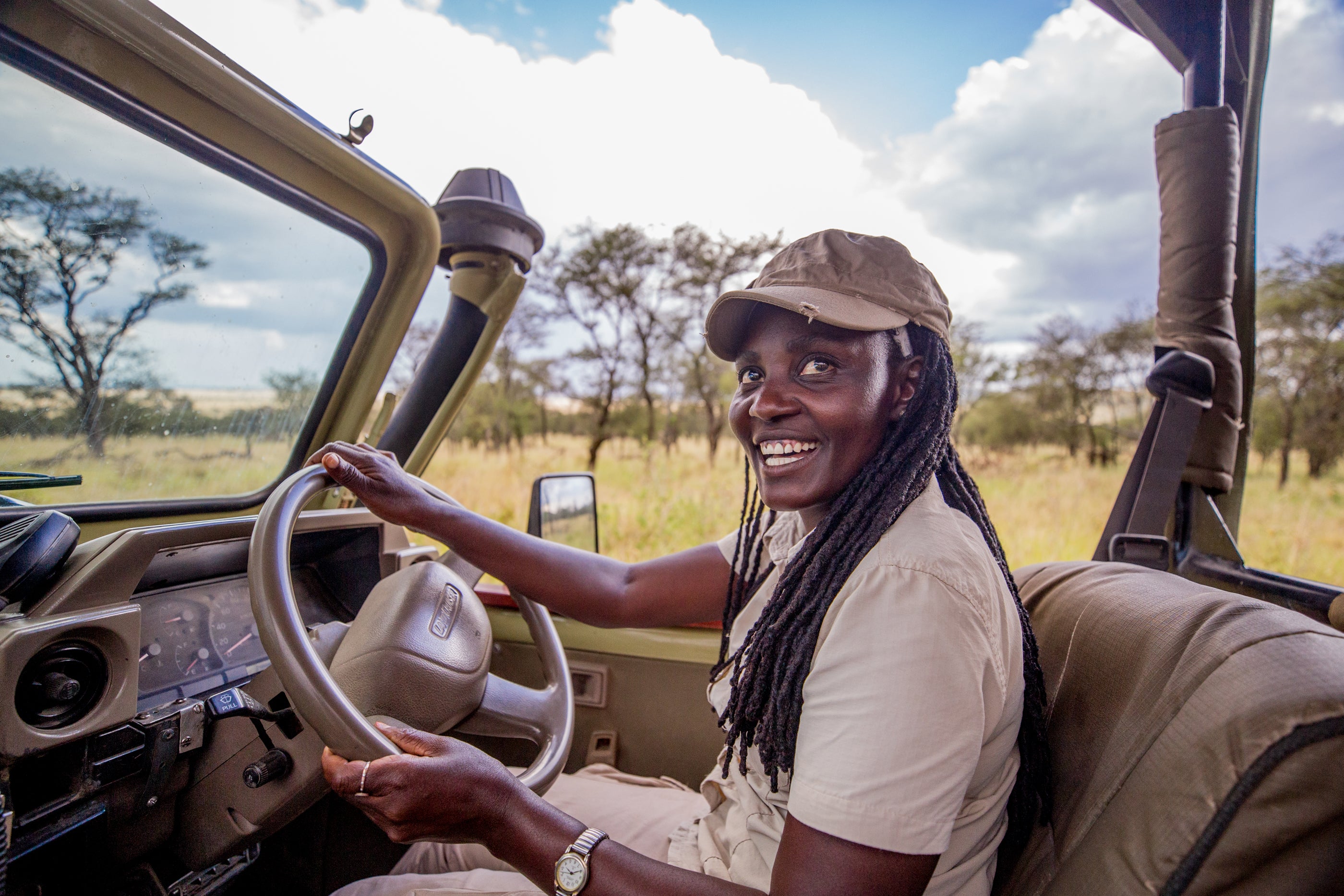 Safari guide Jonesia 'Zawadi' Dominic (Asilia/PA)