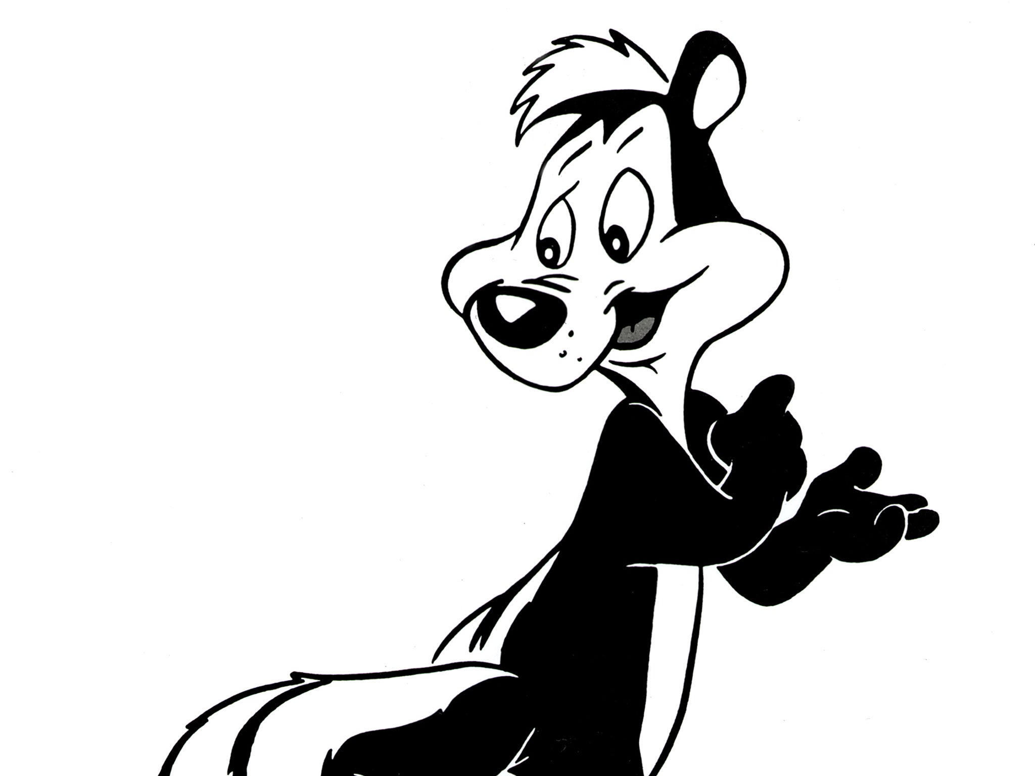 Looney Tunes character Pepe Le Pew