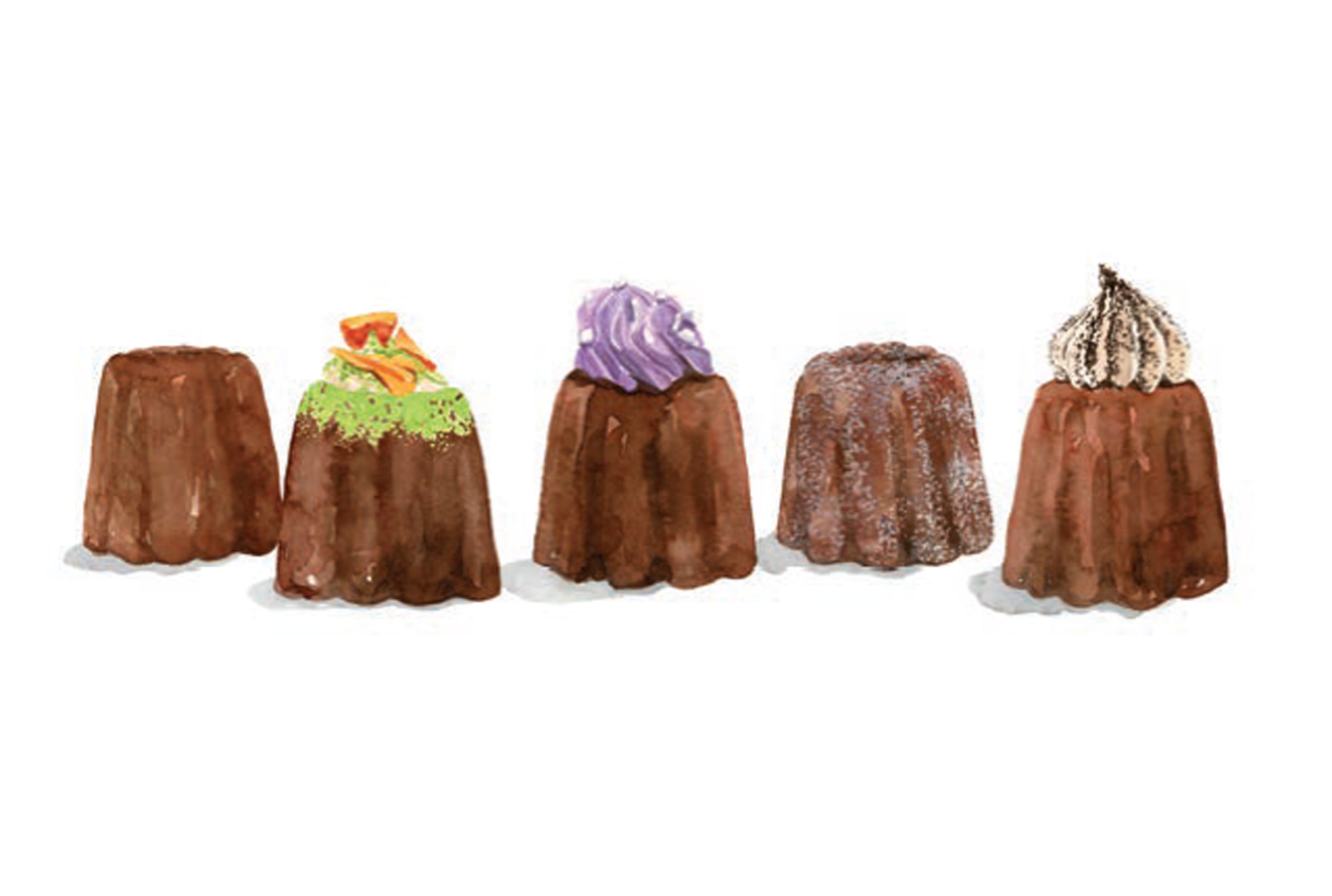 Caneles de Bordeaux by Mimi Mendoza