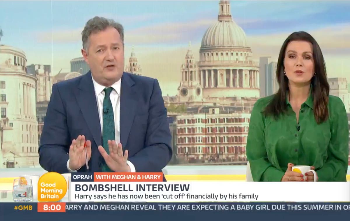 Piers Morgan says Meghan needs Oscar nomination as he calls Oprah interview ‘disgraceful betrayal’