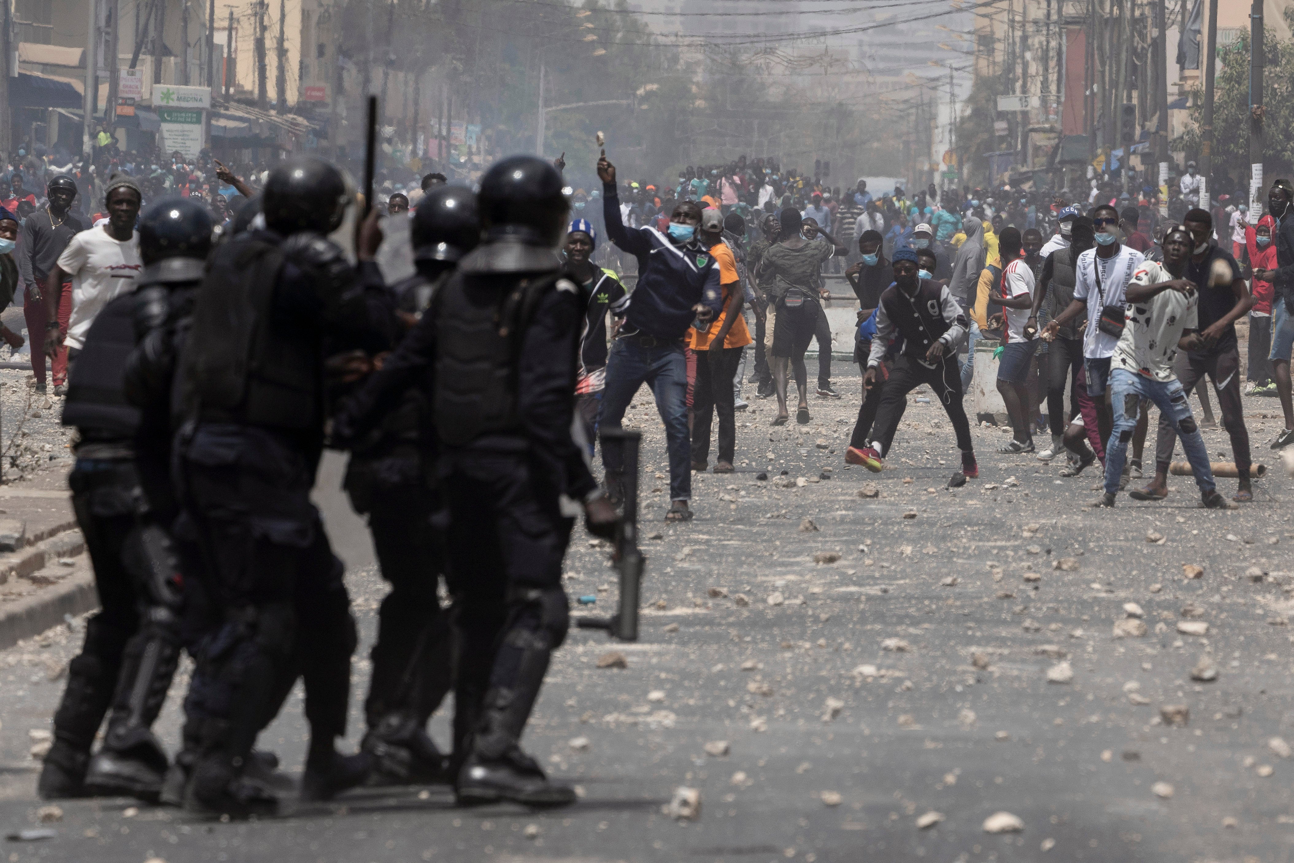 APTOPIX Senegal Protests