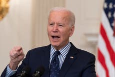 Biden news - live: Refugees stranded by White House delay as Trump launches new late night attack on GOP