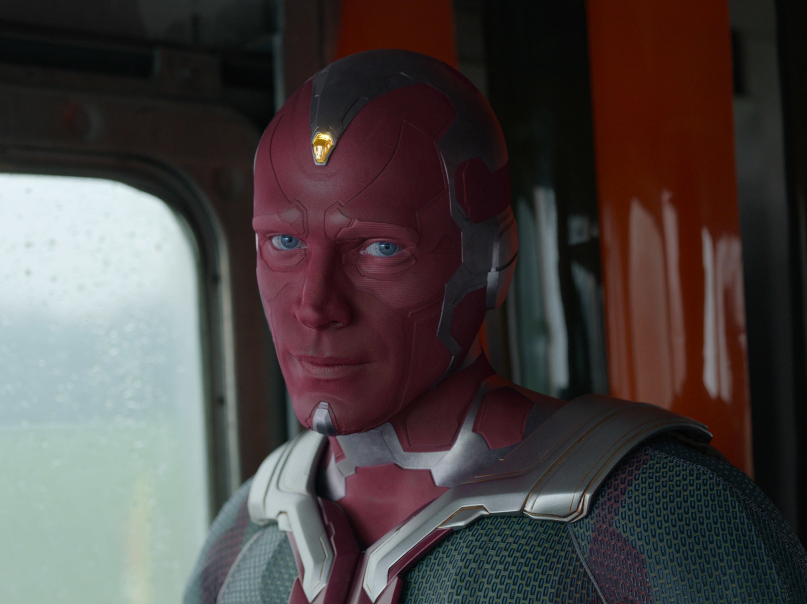 Paul Bettany as Vision in WandaVision