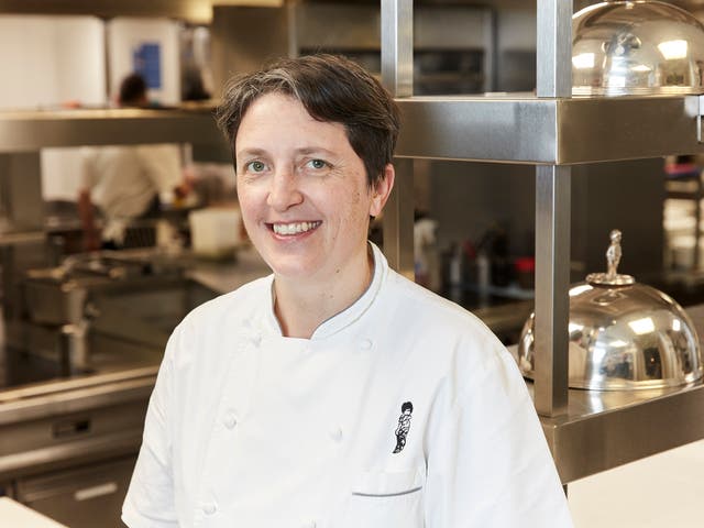 <p>Rachel Humphrey, of Michel Roux Jr’s two-star Michelin restaurant Le Gavroche, recommends a hearty salmon pasta  </p>