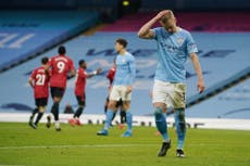 Oleksandr Zinchenko says Man City will ‘come back stronger’ after derby defeat by Manchester United