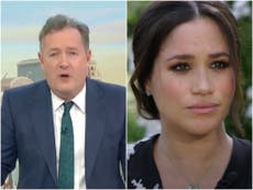 ITV branded ‘hypocrites’ for ‘allowing’ Piers Morgan’s Meghan Markle comments while running mental health campaign