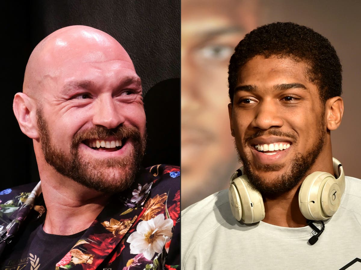 Anthony Joshua and Tyson Fury have signed two-fight deal, Eddie Hearn says