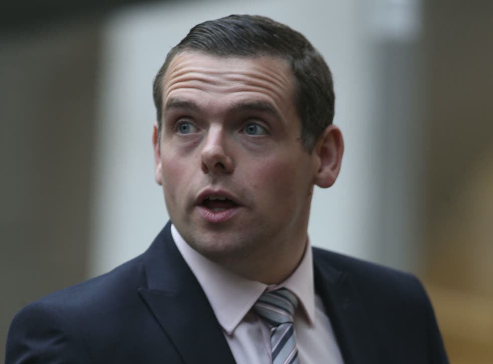 Scottish Conservative Leader Douglas Ross
