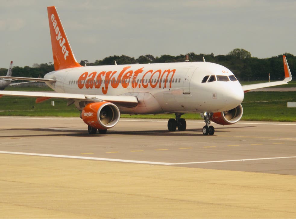 Going places? An easyJet Airbus A320 at Gatwick airport