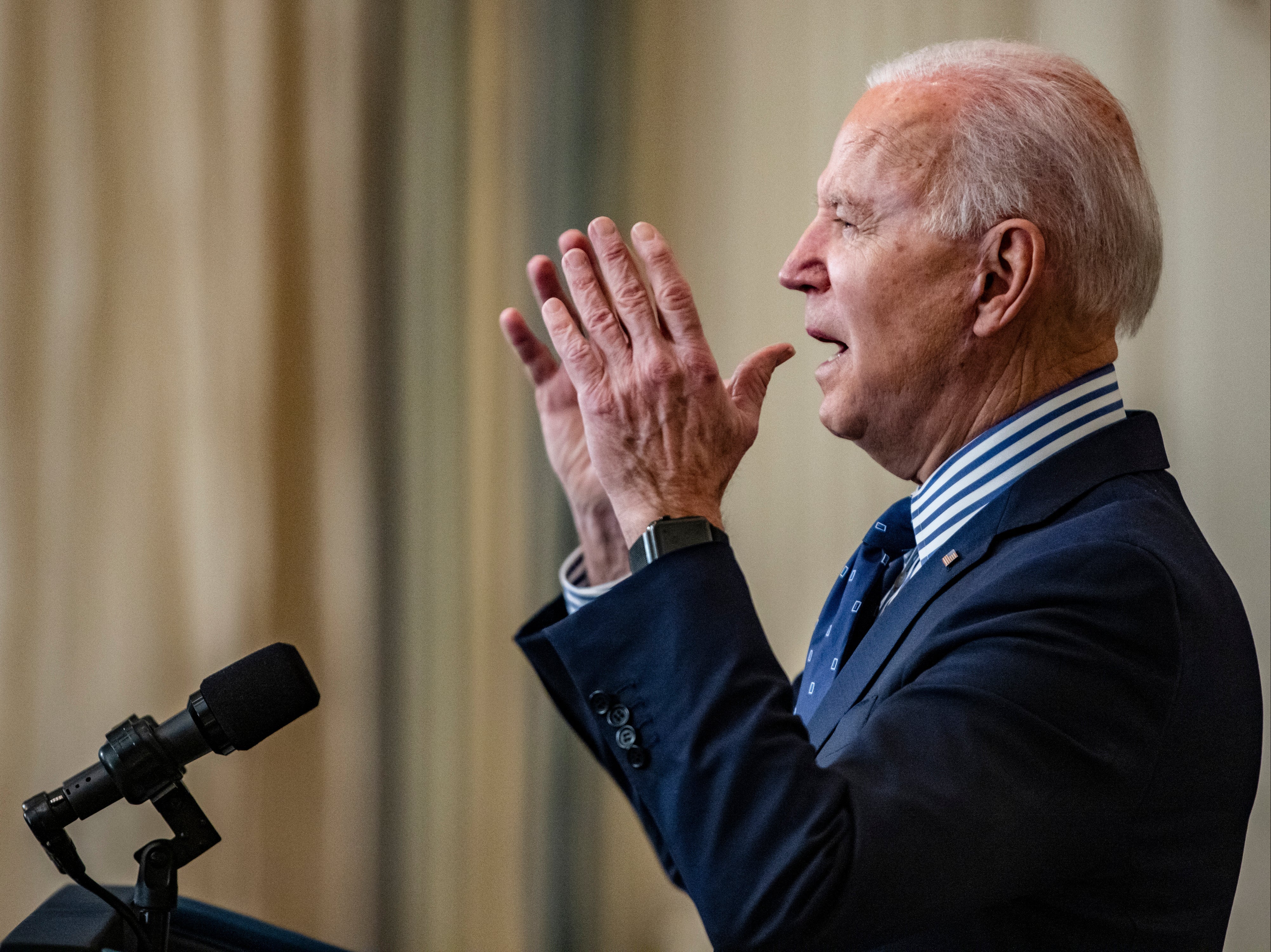 <p>Joe Biden at the White House</p>