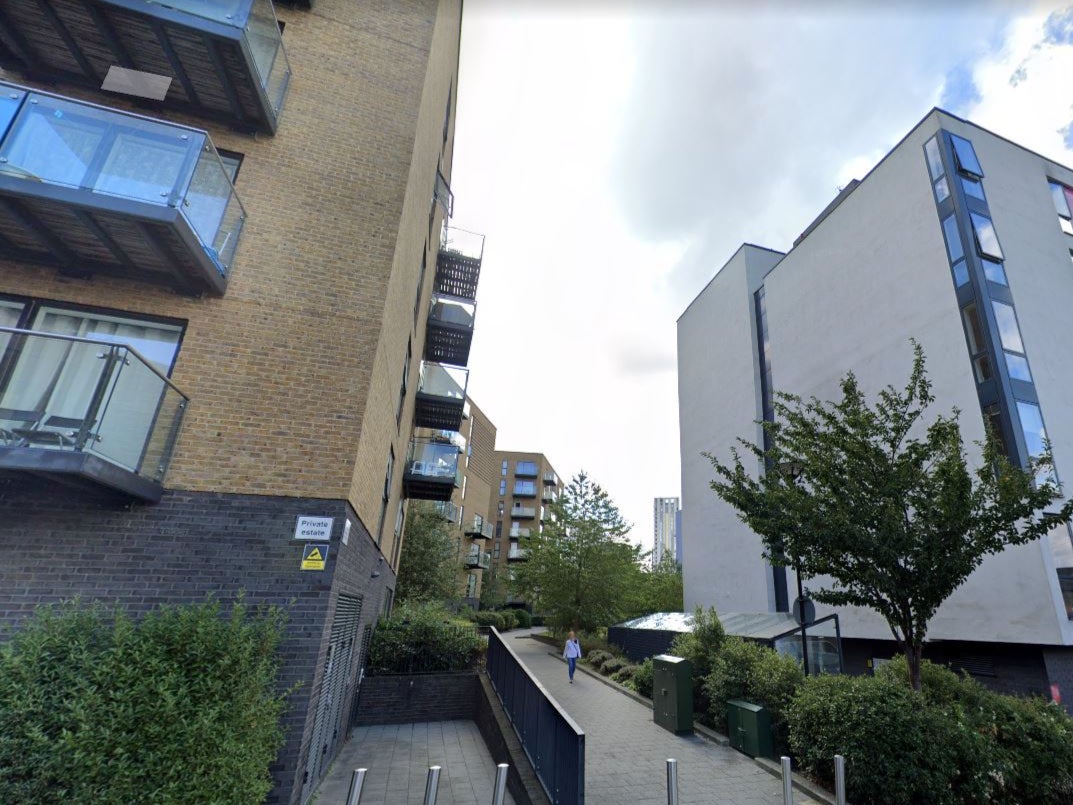 Russett Way in Lewisham, south London, where three people died following a fire