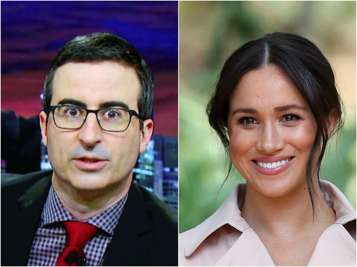 John Oliver’s advice for Meghan Markle ahead of joining royal family resurfaces following Oprah interview