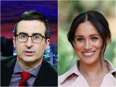 John Oliver’s royal family warning to Meghan Markle resurfaces following Oprah interview
