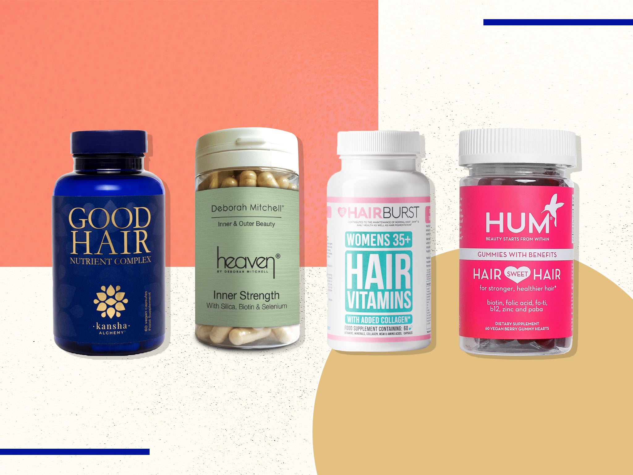 Hair Growth Vitamin Supplements, 15 Tab