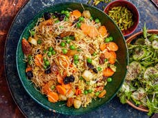 Vegetarian biryani recipe: Middle Eastern twist on an Indian classic will become your new midweek staple