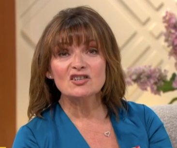Lorraine Kelly made the Prince Andrew comment right before the show ended
