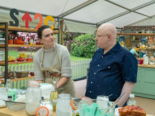 Daisy Ridley and Matt Lucas on The Great Celebrity Bake off