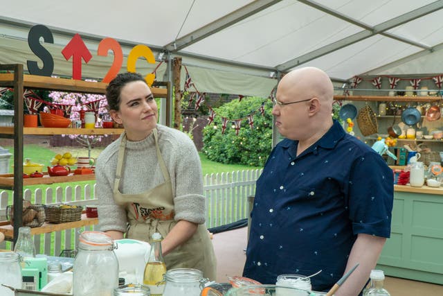 Daisy Ridley and Matt Lucas on The Great Celebrity Bake off