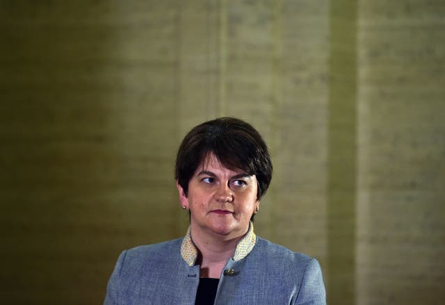 <p>Ms Foster’s DUP is calling for the protocol to be scrapped</p>