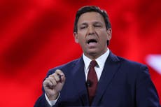 Top Florida Democrat claims Ron DeSantis contracted Covid and hid it from voters