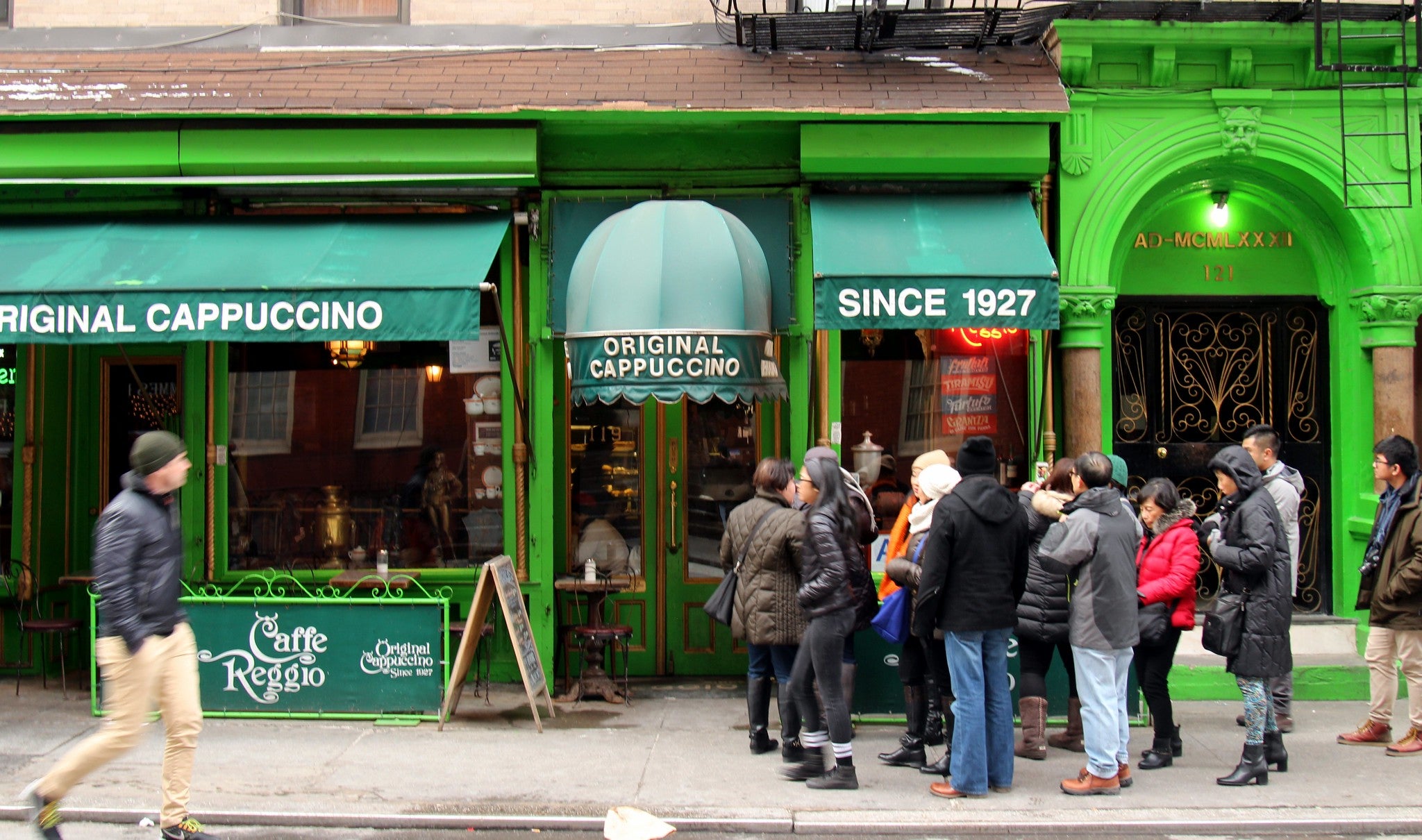 Caffe Reggio on MacDougal Street