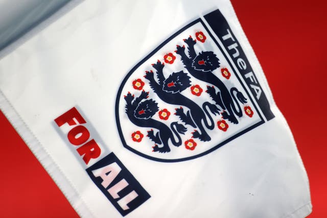 A general view of The FA logo