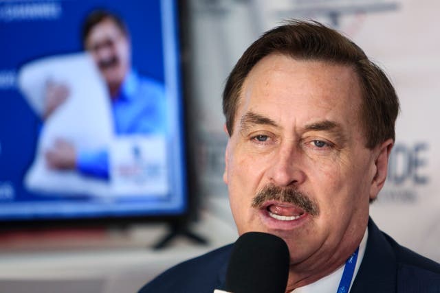 <p>Mike Lindell, MyPillow CEO</p>