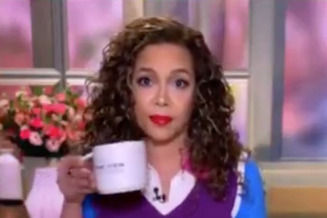 <p>Sunny Hostin on ‘The View’ </p>