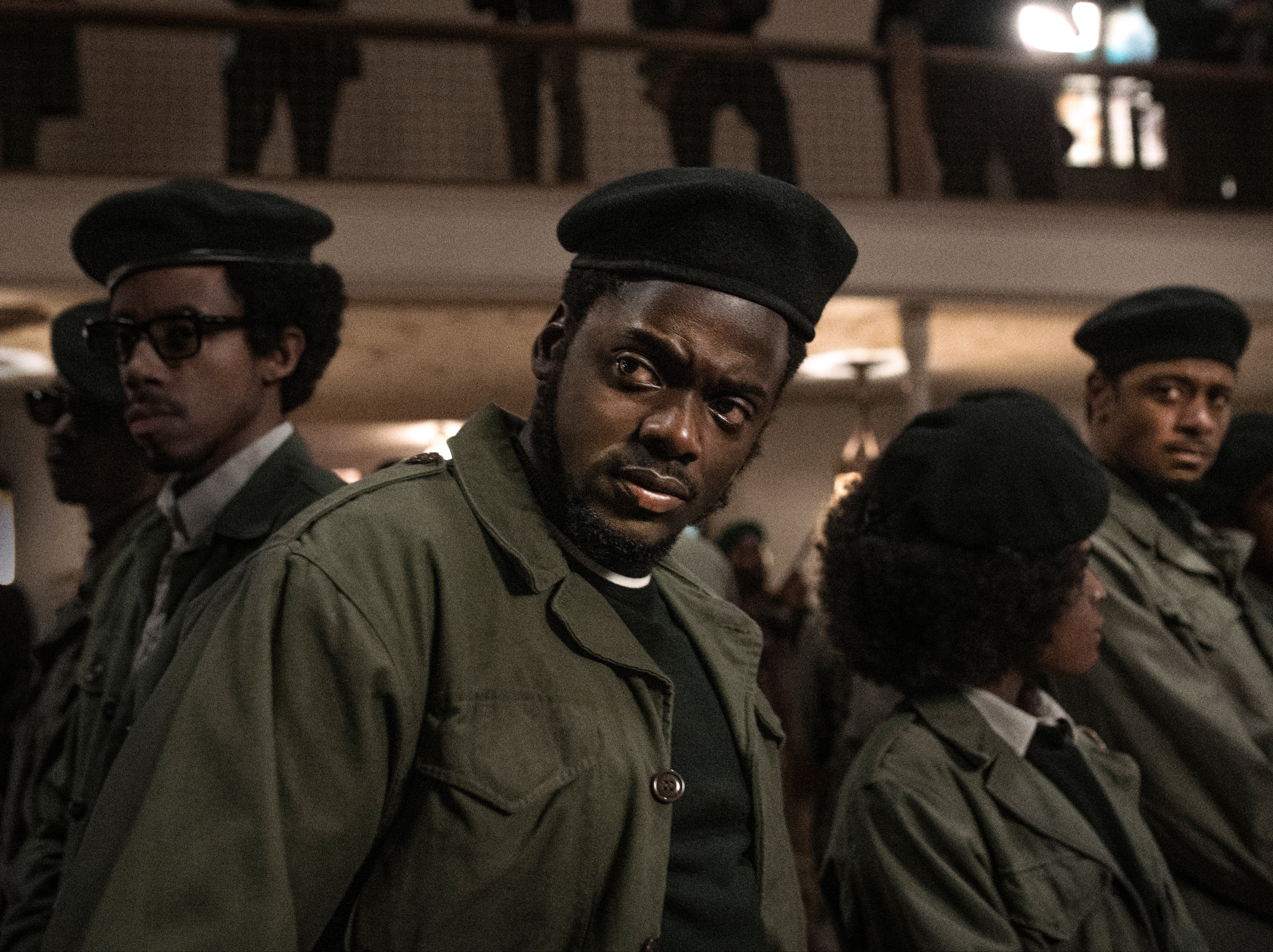 <p>Talking about a revolution: Black Panther leader Fred Hampton (Daniel Kaluuya) is humanised but still with a touch of mystique</p>