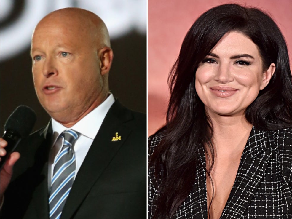 <p>Disney CEO talks Gina Carano firing, says Disney stands for ‘values that are universal’</p>