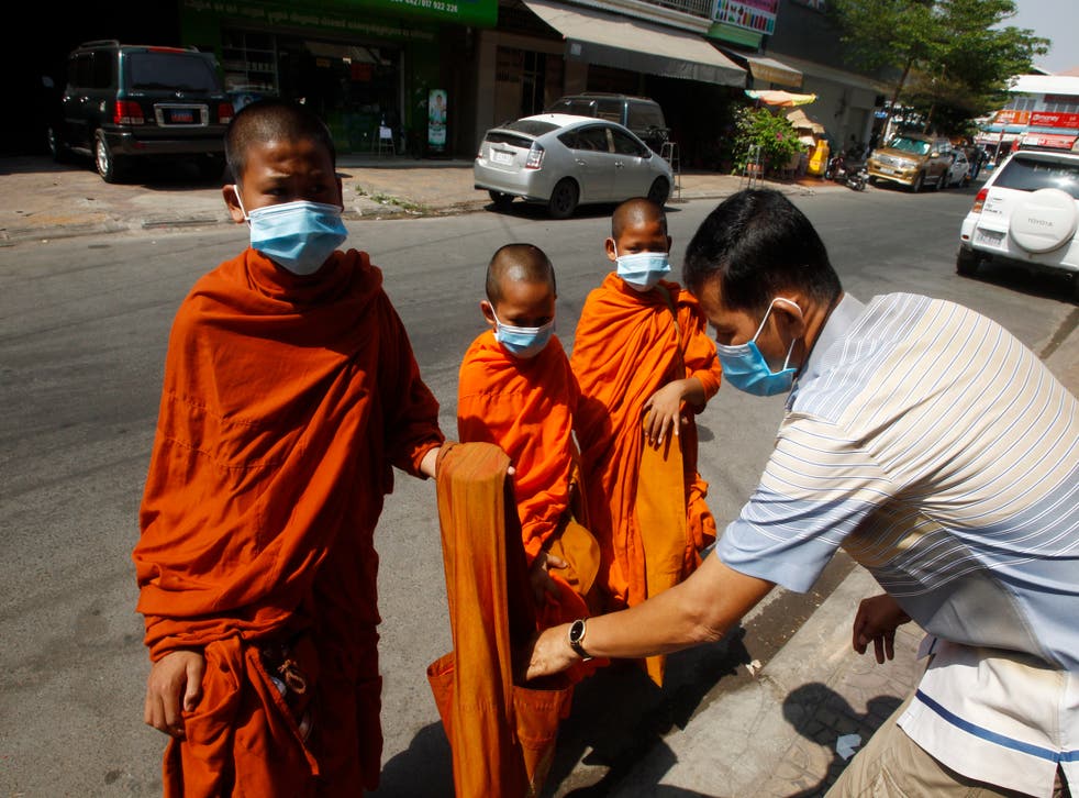Virus Outbreak Cambodia Daily Life
