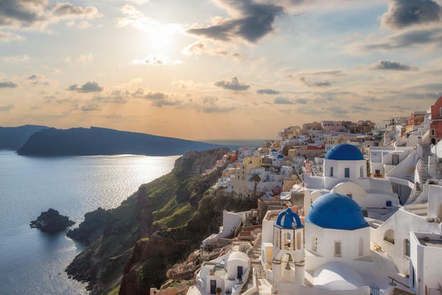 <p>Santorini could make the green list review tomorrow</p>