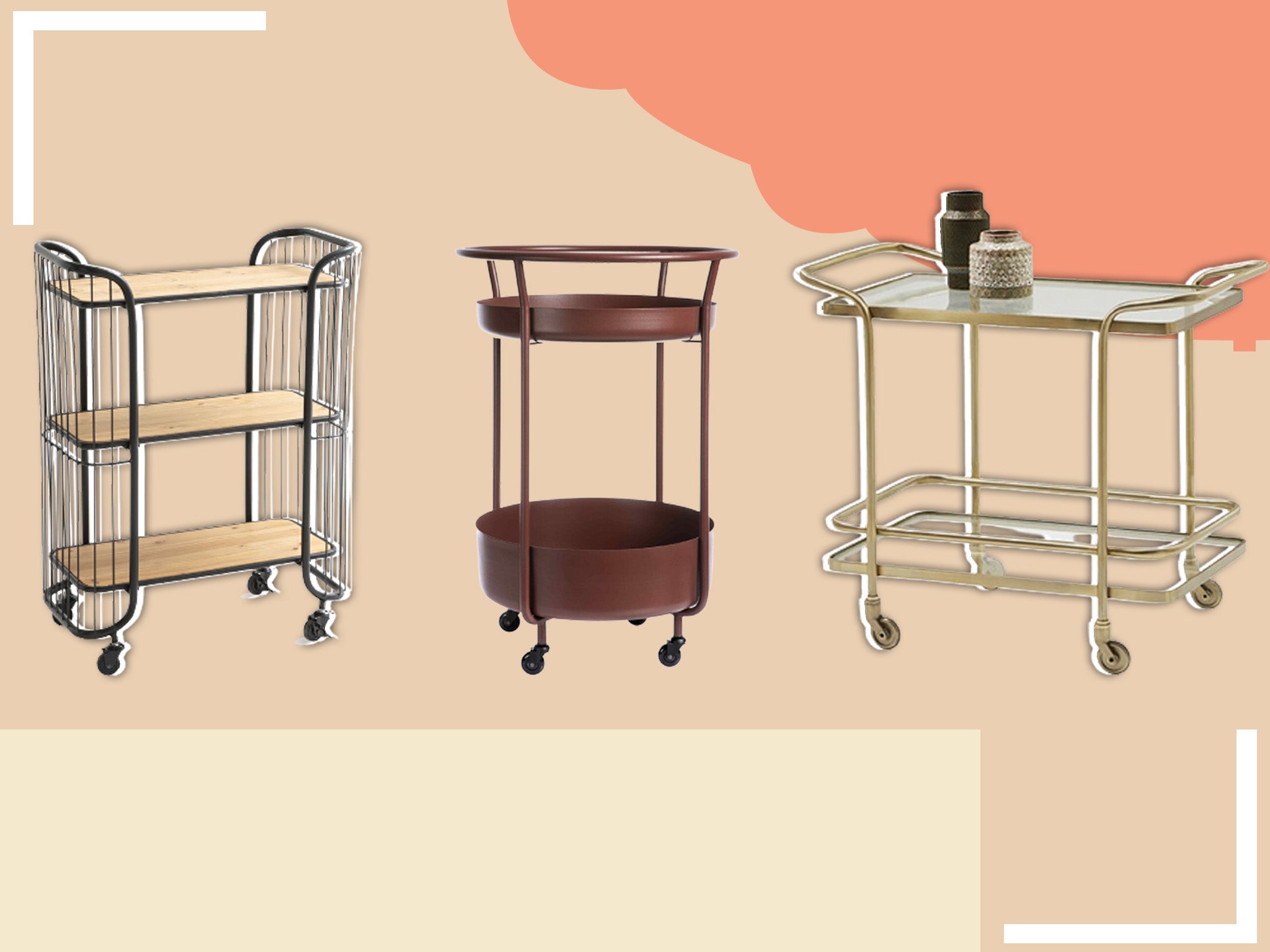 7 best drinks trolleys and bar carts for entertaining at home