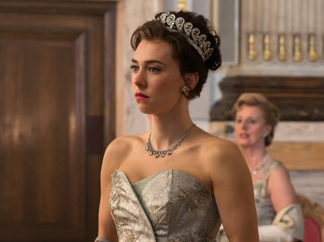 Vanessa Kirby in The Crown