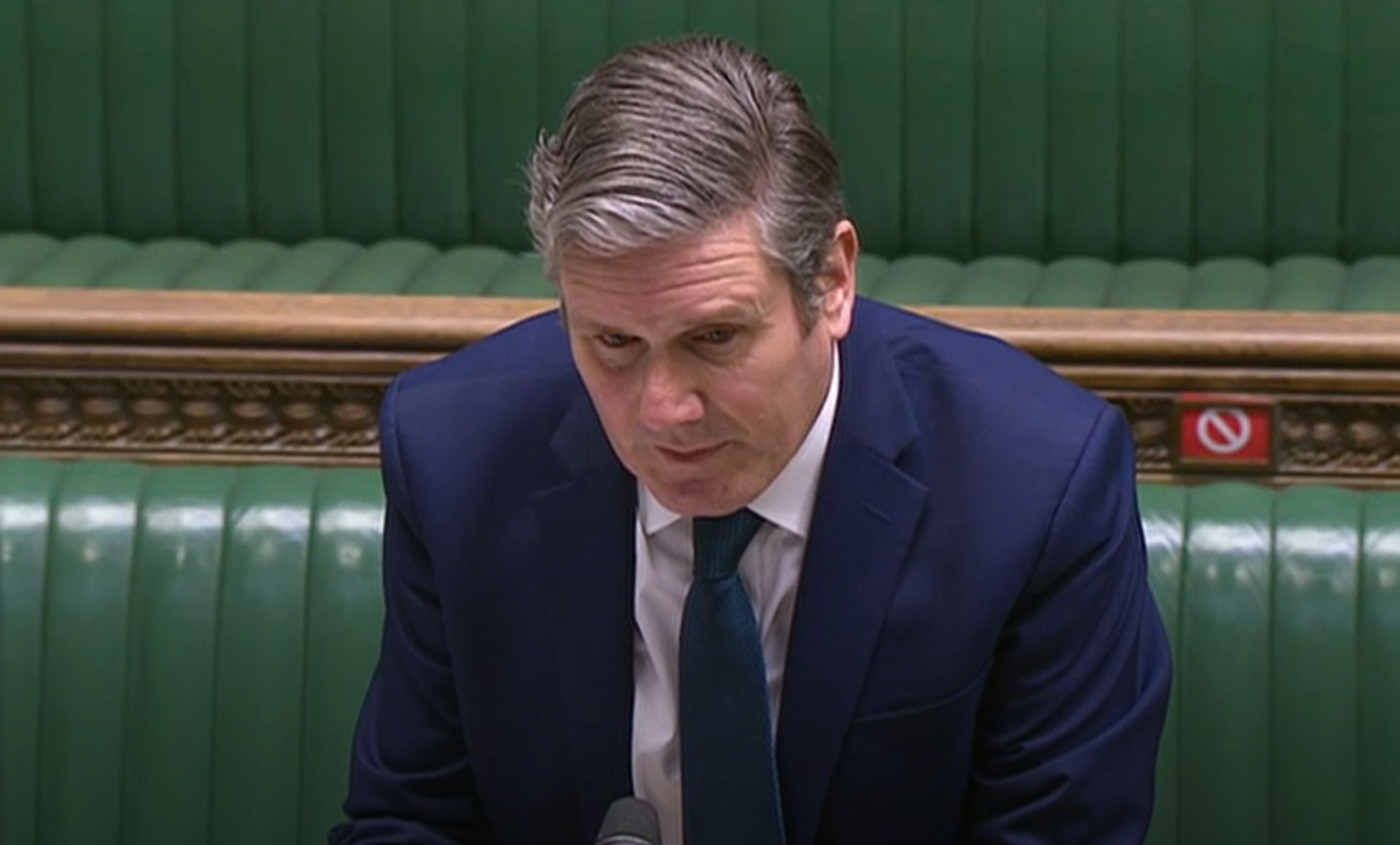 Keir Starmer brought his drum to PMQs again
