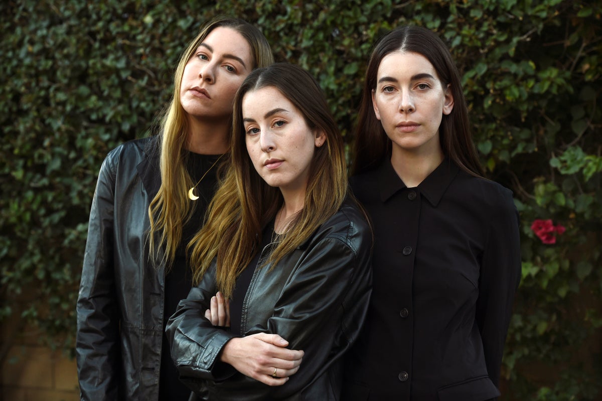 Haim sisters Este and Alana cut stylish figures as they head out