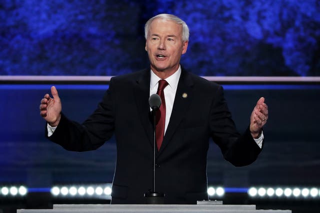 <p>Arkansas Governor Asa Hutchinson signs bill that bans nearly all abortion services in his state</p>