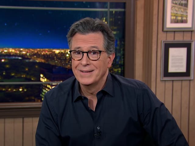 Stephen Colbert en The Late Show with Stephen Colbert