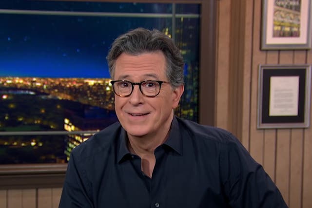 Stephen Colbert en The Late Show with Stephen Colbert