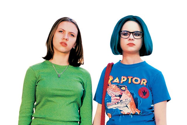 <p>Utterly fresh and blisteringly funny: Scarlett Johansson and Thora Birch in Ghost World</p>