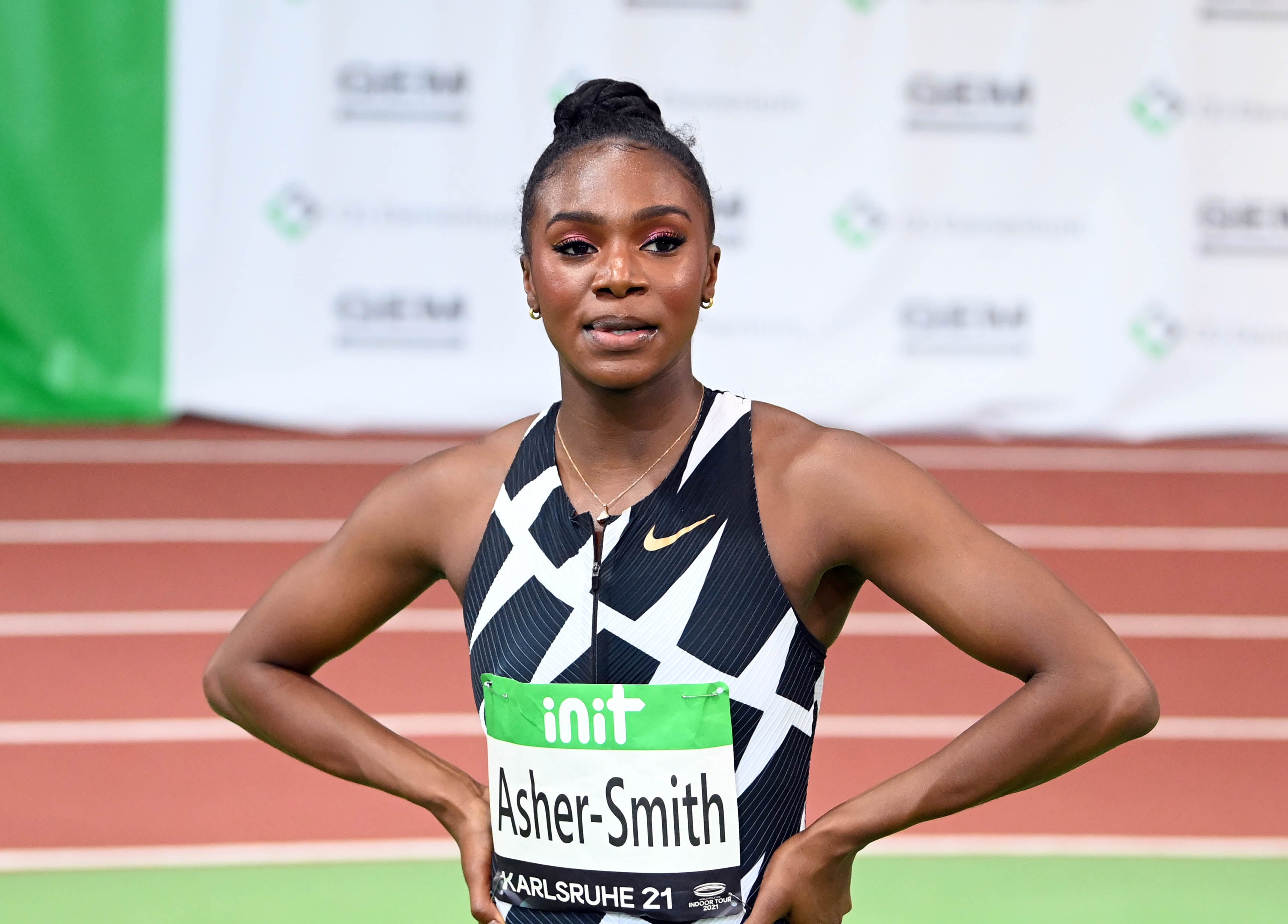 Dina Asher-Smith has called on the sports industry to focus less on aesthetics when promoting women’s sport