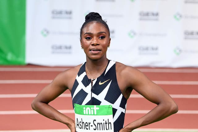 Dina Asher-Smith has called on the sports industry to focus less on aesthetics when promoting women’s sport