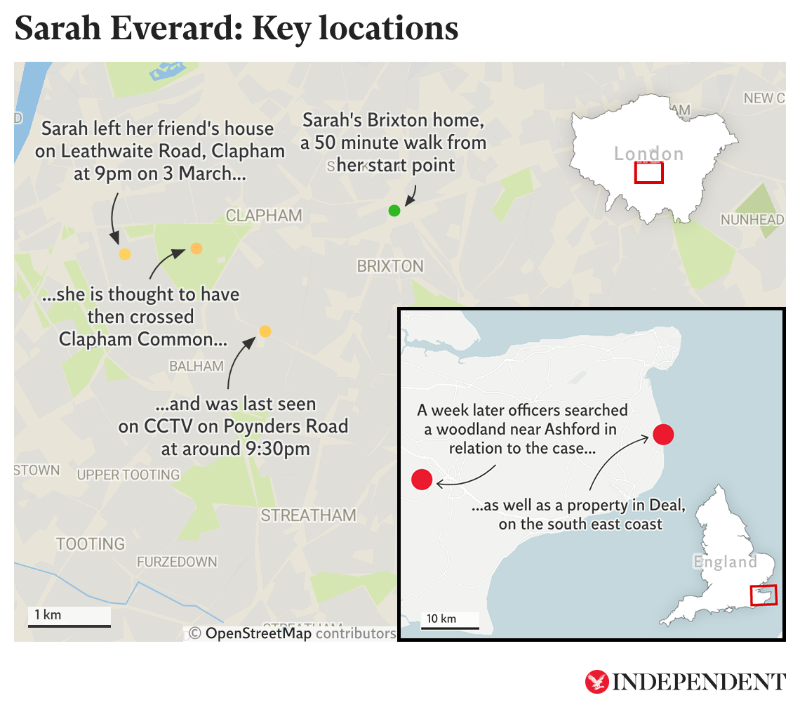 What happened to Sarah Everard? Timeline of key events…