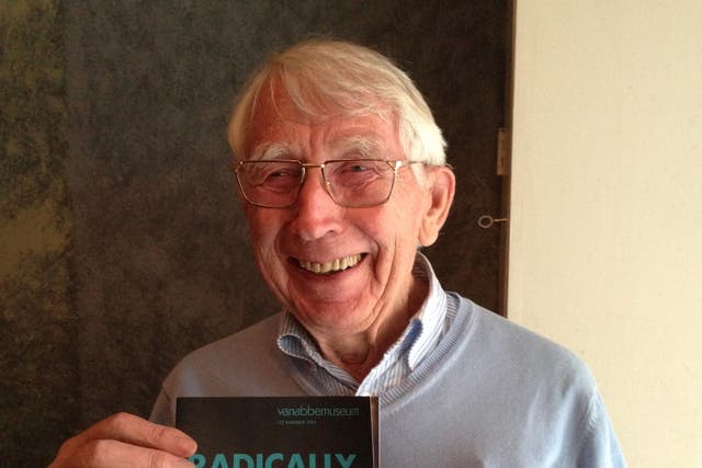 <p>Lou Ottens, inventor of the cassette tape, pictured on Twitter in 2014 during the promotion of the film Cassette: A Documentary Mixtape</p>