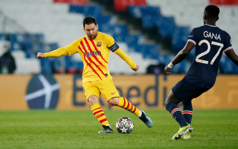 Lionel Messi goal Barcelona captain scores stunner against PSG in