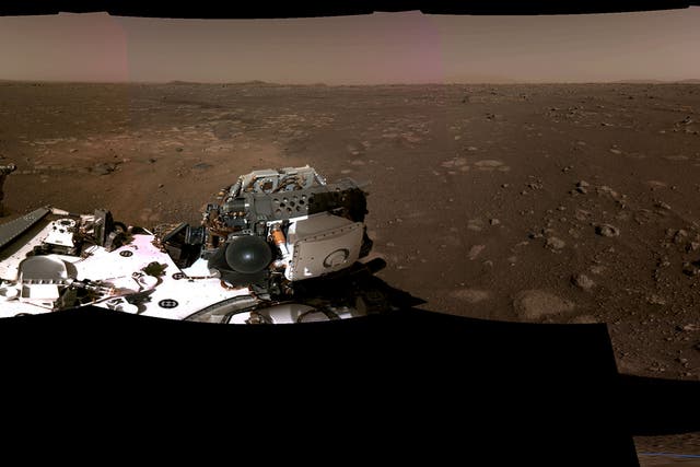 <p>Perseverance Mars rover  landed on the planet on 18 February 2021</p>