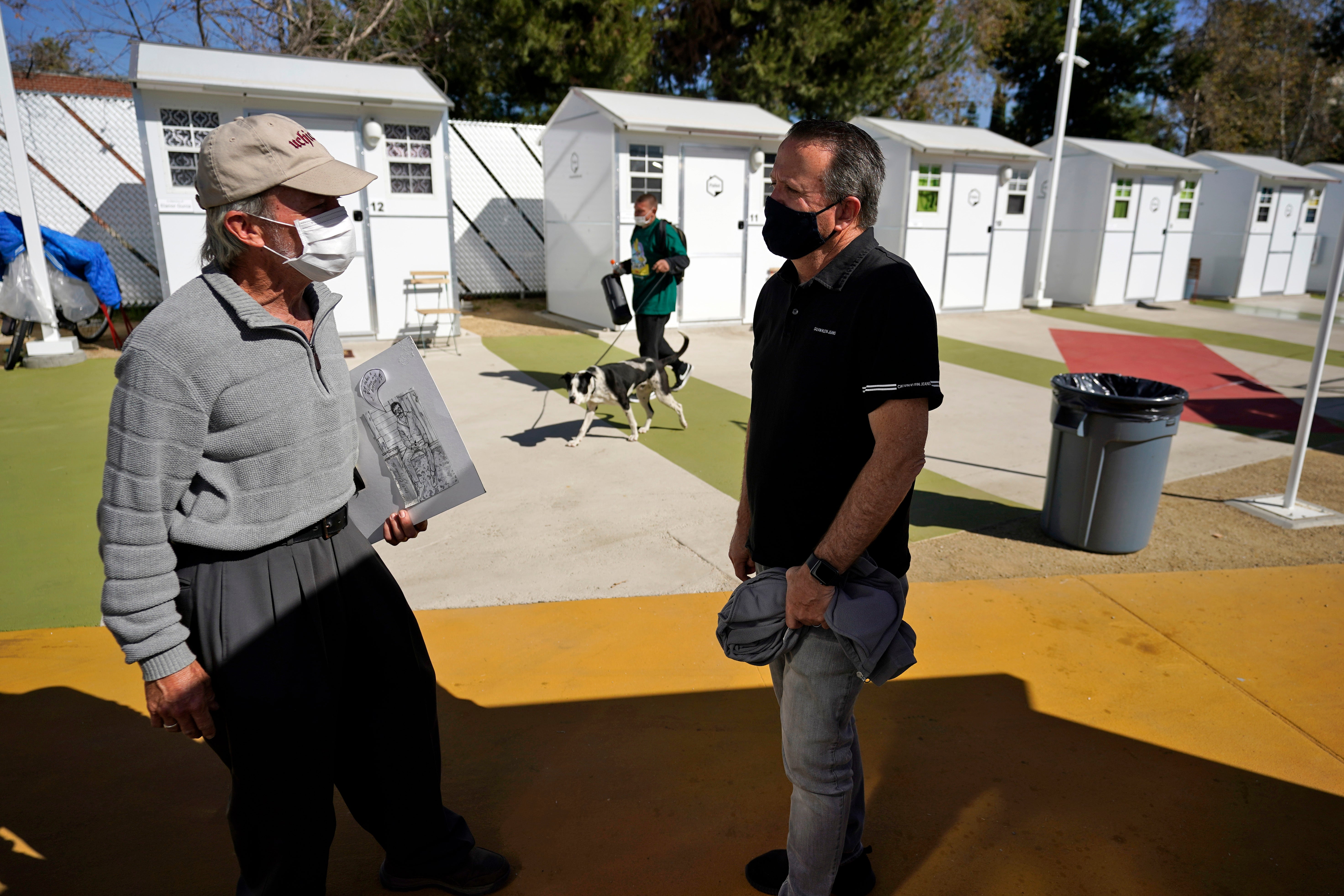 Los Angeles Homeless Tiny Homes